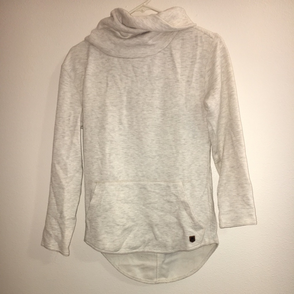 Cream cowl neck sweater